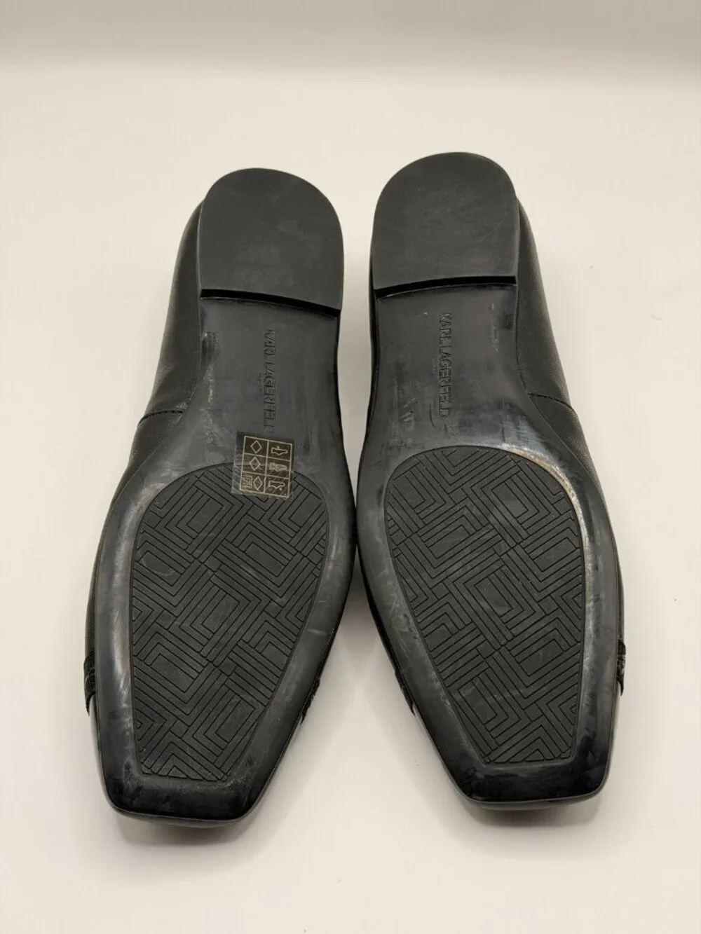Karl Lagerfeld Paris Women’s Zofia Cap Toe Ballet Flats Sz 6 M